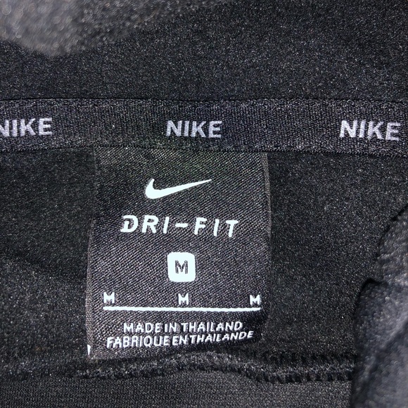 Black Nike Dri-fit Fleece Hoodie - Picture 3 of 3